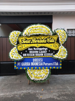 Papan Bunga Duka di Jenawi