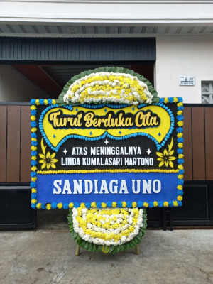Papan Bunga Duka di Jenawi